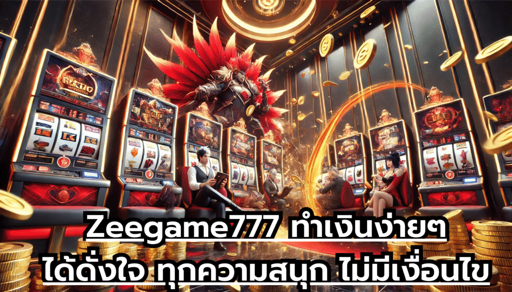 Zeegame777 ทำเงินง่ายๆได้ดั่งใจ ทุกความสนุก ไม่มีเงื่อนไข