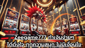 Zeegame777 ทำเงินง่ายๆได้ดั่งใจ ทุกความสนุก ไม่มีเงื่อนไข