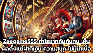 Zeegame555 กำไรมากคุ้มกับทุน เห็นผลตั้งแต่ฝากเงิน ความสนุก ไม่มีน่าเบื่อ